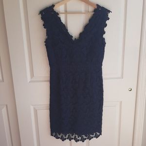 Lilly Pulitzer Navy Lace Dress